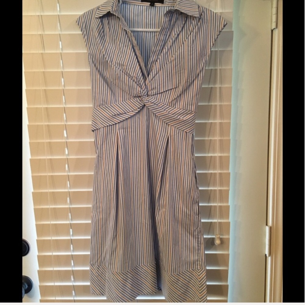 Ann Taylor dress plus blue dress